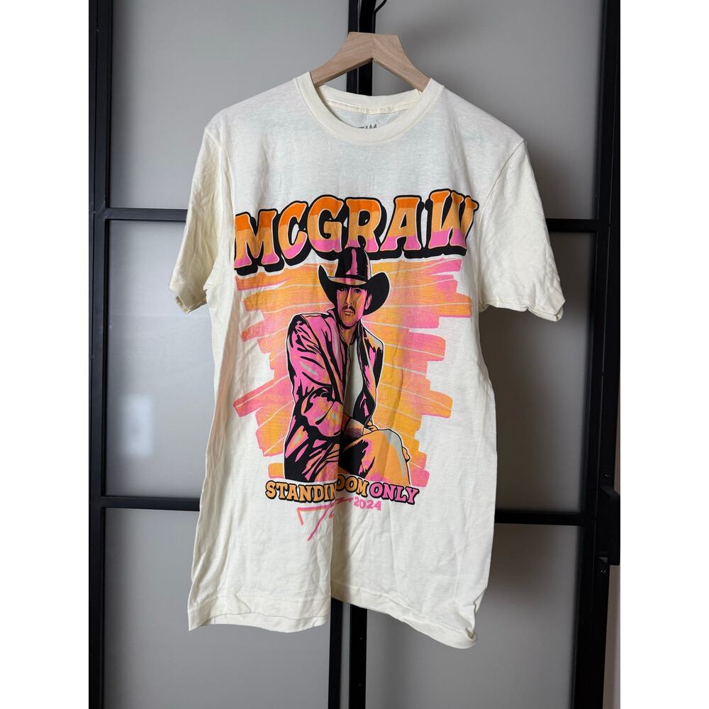 Tim McGraw Standing Room Only Tour Tshirt Size Medium